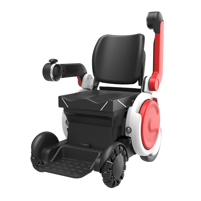 Chaise électrique confortable avec batterie au lithium pour les personnes âgées à l'extérieur